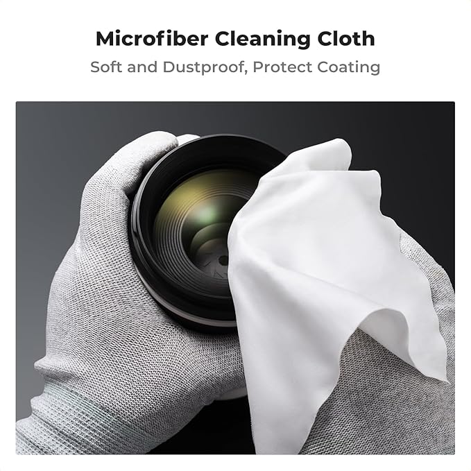 K&F CONCEPT 67mm Magnetic Circular Polarizer Lens Filter with Cleaning Cloth Optical Glass Ultra Slim Polarizing CPL Lens Filter with 18 Multi-Layer Coatings (K-Series)