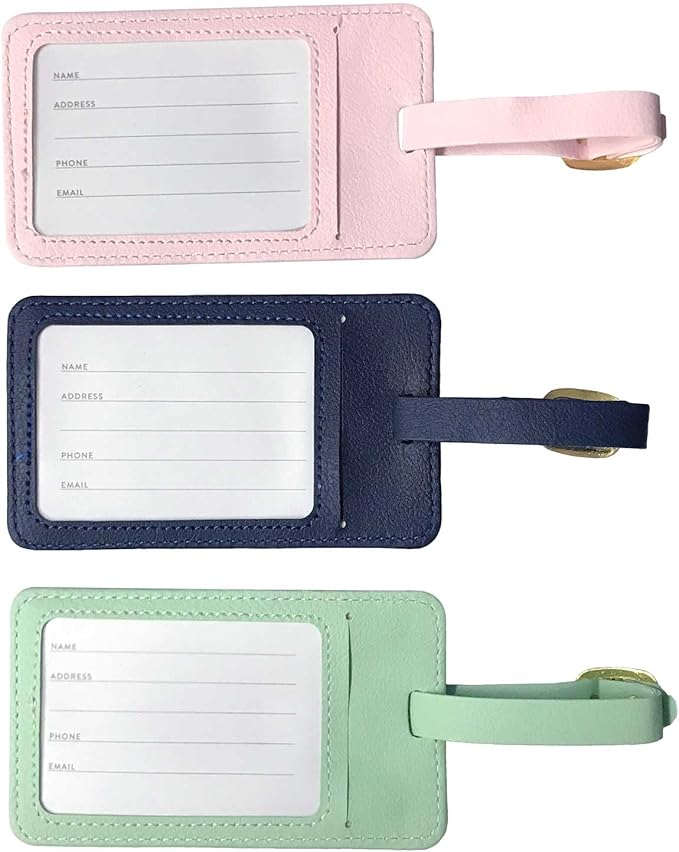 Eccolo World Traveler Luggage Tag Set of 3, Aloha, Aloha, One Size