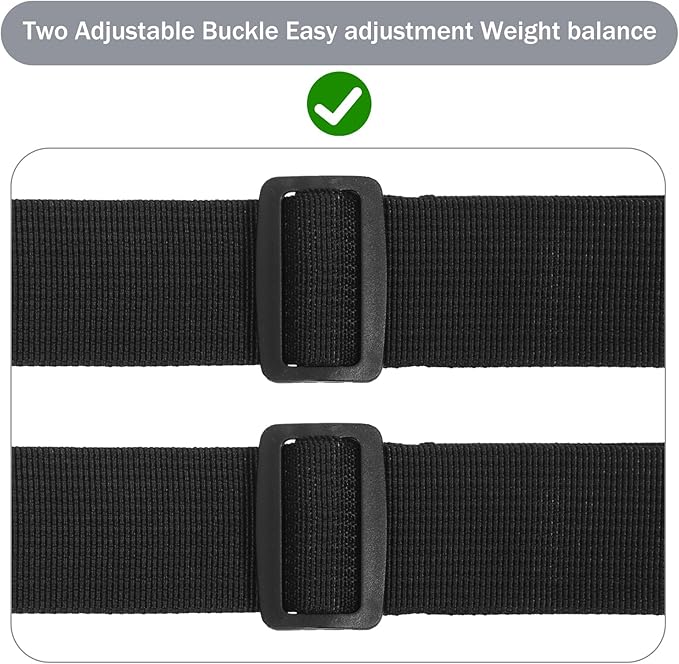 Shoulder Straps for Bag Thick Paddeds Bags Strap Padded Universal Shoulder Strap Single Padded Adjustable Straps Reduce Shoulders Pressure for Briefcase Laptop Duffle Gym Bag Purses Luggage