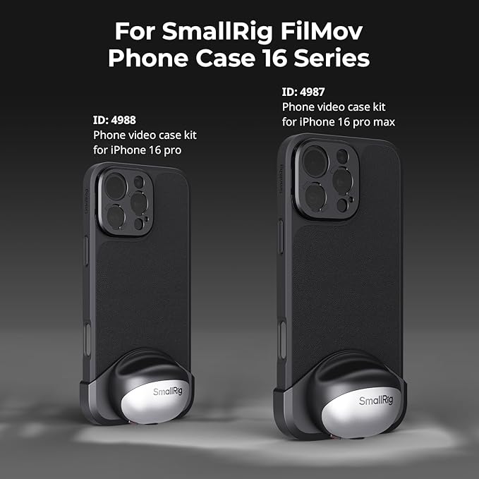 SMALLRIG Magnetic 67mm Filter Ring Adapter for SmallRig Phone Case (for iPhone 16 Series 4987/4988), Compatible with SmallRig 67mm Magnetic Filter Series (4726/4581 / 4582/4583) - 4993