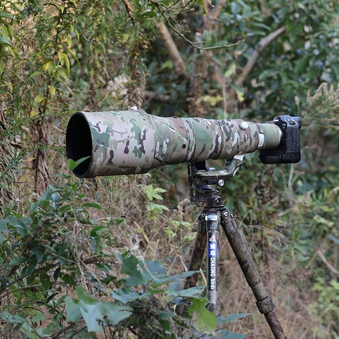 CHASING BIRDS Lens Camouflage Waterproof Coat for Canon RF 600mm F4 L is USM Rainproof Lens Protective Cover Version IV (Desert Camouflage)