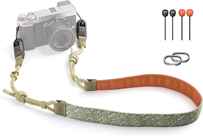 PGYTECH Camera Strap Air for Mirrorless Camera Shoulder Strap Adjustable Neck Strap Light for Sony ZV-E10 for Canon G7 X (Tribal Geometric)