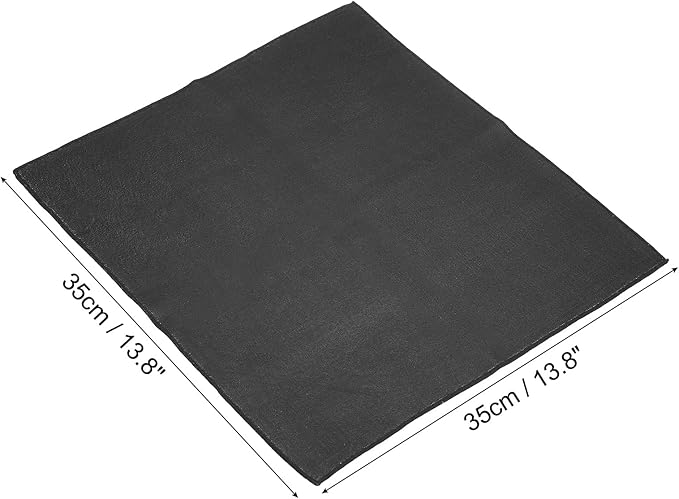 PATIKIL Camera Protective Wrap, 13.8" x 13.8" Lens Protector Wrapper Magic Self-Adhesive Camera Wrap for Camera Lens DSLR Phone Laptop, Black