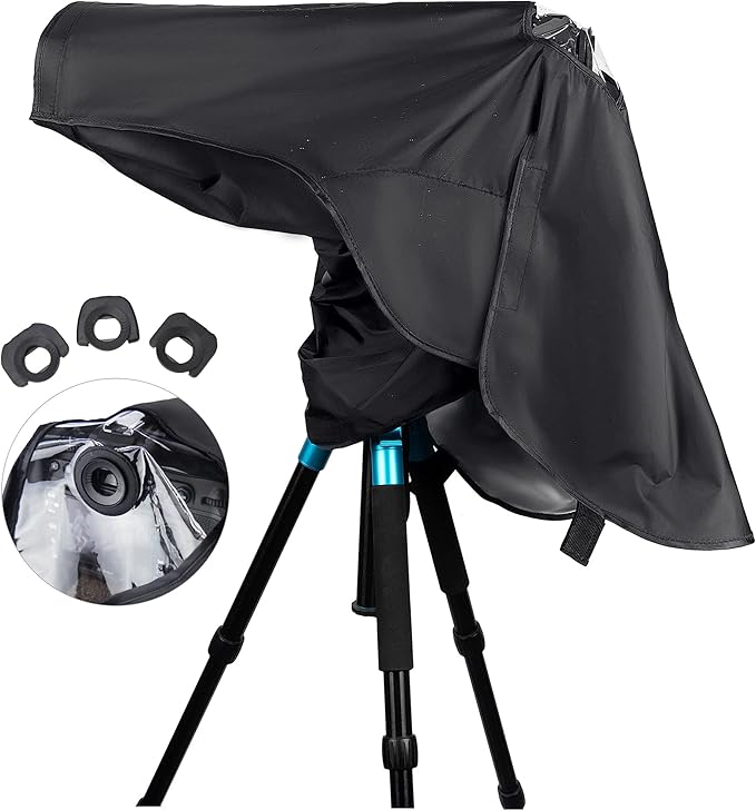 Professional DSLR Camera Rain Cover Gear Large Sleeve Protection for Canon EOS 5D Mark IV III 5DSR 7DM2 6DM2 7D 6D 90D 80D 1D Mark IV 1DX 1DS III II for Nikon D850 D3500 D3400 D7500 D5600 D5
