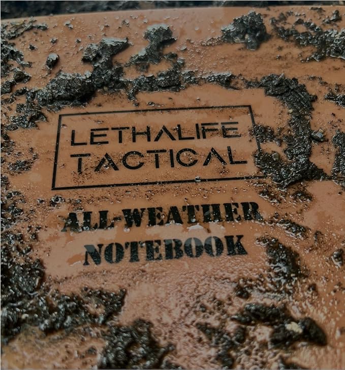 8.5x11 inch All Weather Notepad Writing Pad (Coyote Brown)