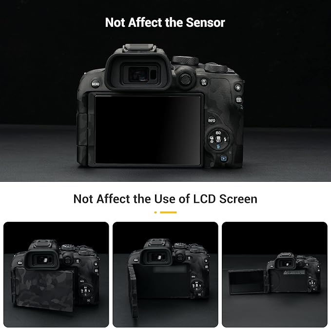 JJC Camera Eyecup Eyepiece Viewfinder for Canon EOS R10 Mirrorless Camera with Extended Soft Silicone Design