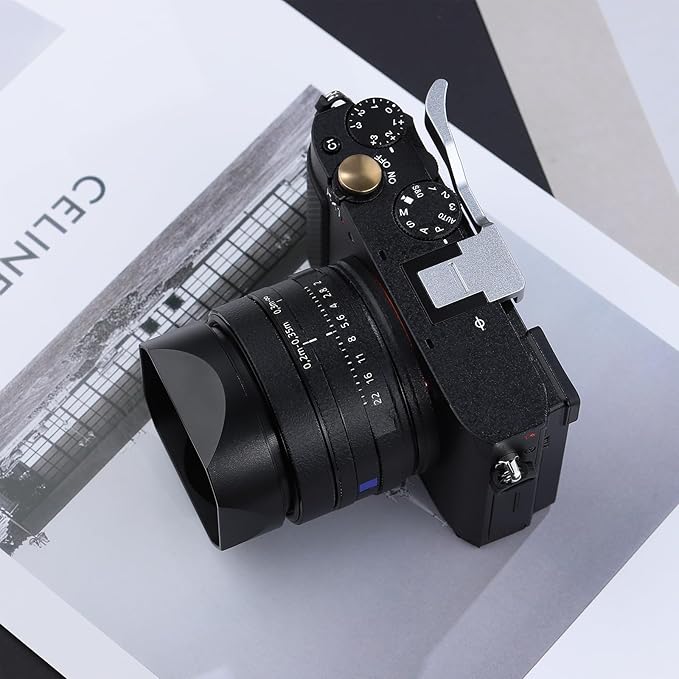 Haoge Thumb Hand Grip for Sony RX1R M3 Camera Accessories Metal Hot Shoe rx1r iii m3 Thumb Up Rest Hand Grip THB-RX1RIII-S Silver