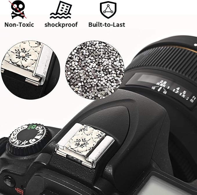 Camera Hot Shoe Cover Protector Cap for Canon Nikon Panasonic Fujifilm Olympus Pentax Sigma DSLR/SLR/Evil Camera