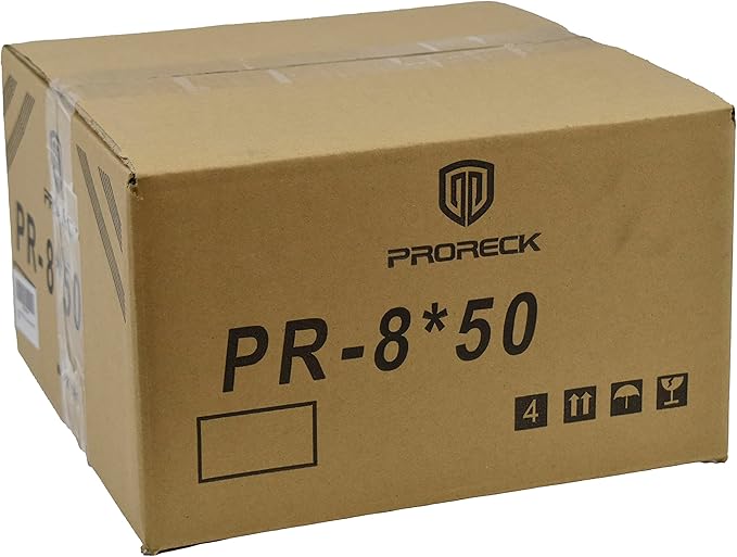 PRORECK 8-Channel Low Profile XLR Send Circuit Board Snake Cables, XLR Splitter Cable for Live, Recording, Stage, Studio, 50 Feet Long (PR-8 * 50)