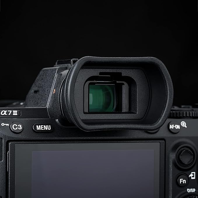 Soft Silicon Camera Viewfinder Eyecup Eyepiece Eyeshade for Sony A7RIV A7RIII A7III A7SII A7RII A7II A7S A7R A7 A9II A9 A58 A99II Eye Cup Protector Replaces Sony FDA-EP18 FDA-EP16 FDA-EP15
