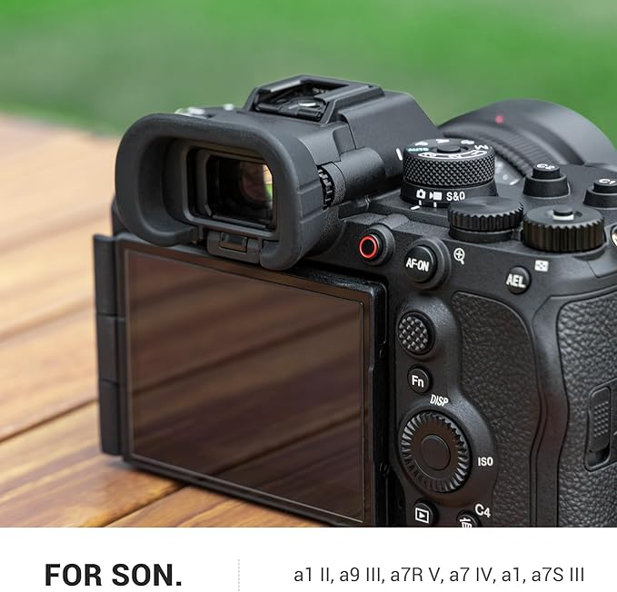 FDA-EP21 Eyepiece Replacement for Alpha 7V IV 7R V Soft Silicon Camera Eyecup Viewfinder Eye Cup for Sony A7M5 A7IV A7R V A7RV A1 II A9III A1II A7S III A7SIII A9 III Replac Sony FDA-EP21 Rubber Eyecup