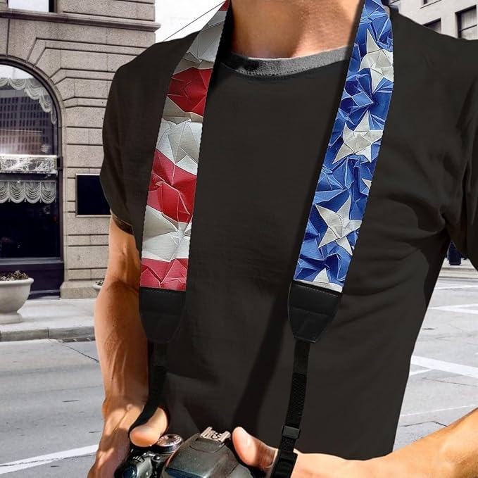 GLENLCWE Camera Strap, Camera Strap for Photographers Neck Strap Replacement Fit Most Cameras