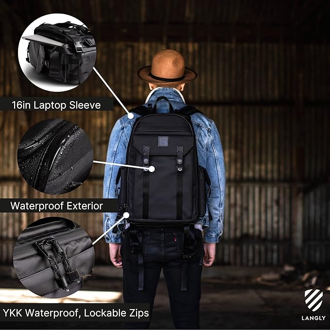 Langly Multi Globetrotter Camera Backpack