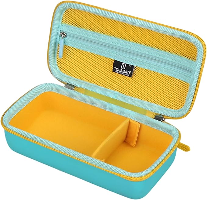 Hard Storage Case for HiMont/Sangrui/ARNSSIEN/Usteetic Camera Instant Print - Travel Case for Selfie Video Camera(Only Box) (PU, Blue)