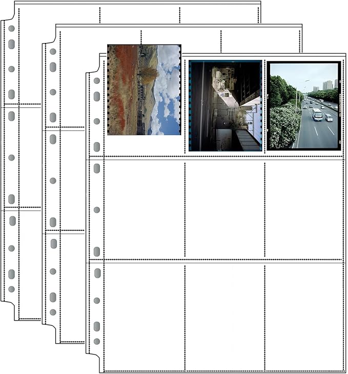 eTone Archival Storage Sheets 120 Negative Page Preservers(50x120)