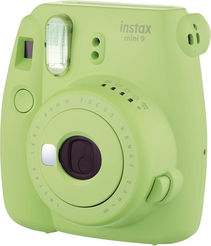 Fujifilm Instax Mini 9 Instant Camera, Lime Green