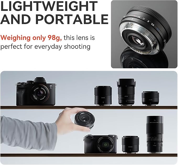 TTArtisan AF 14mm F3.5 Auto Focus Lens APS-C Compatible with Fujifilm X-Mount Mirrorless Cameras X-A1 X-A10 X-A2 X-A3 X-A7 X-T1 X-T10 X-T2 X-T20 X-T3