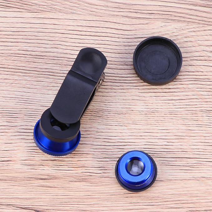 ibasenice 3 in 1 Phone Camera 0. 67x Wide Angle Macro Lens 180 Degree Fisheye Clip-on Professional for Smartphones