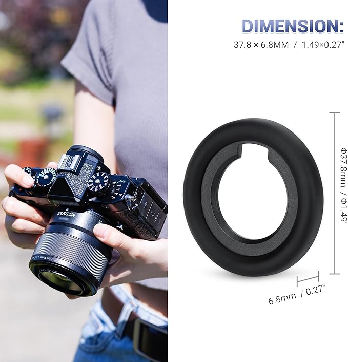 JJC 2 Pack Z8 Z9 Zf DK-33 Rubber Eyecup,Soft Silicone Camera Eyepiece viewfinder for Nikon Z8 Z9 Z 8 Z 9 Zf Z f,Replace Nikon DK-33 Eye Cup