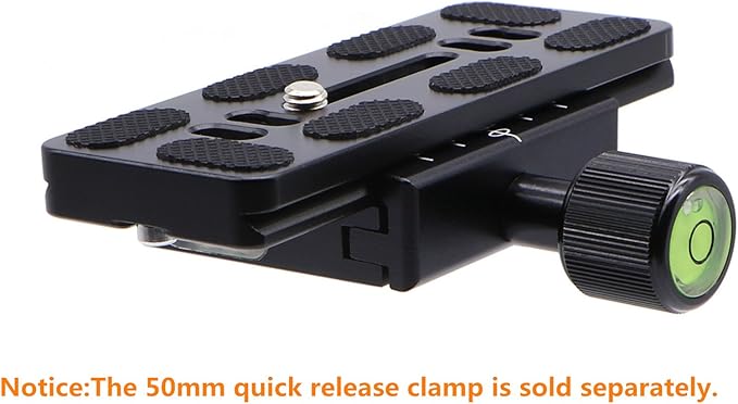 PU-100 100mm Universal Quick Release QR Plate with D-Ring Screw for Tripod Monopod Ball Head DSLR Camera, Arca-Swiss Compatible