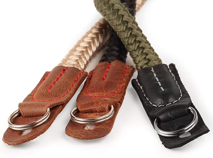 MegaGear SLR/DSLR Camera Cotton Wrist Strap – Comfortable & Durable Wrist Strap for Digital Cameras