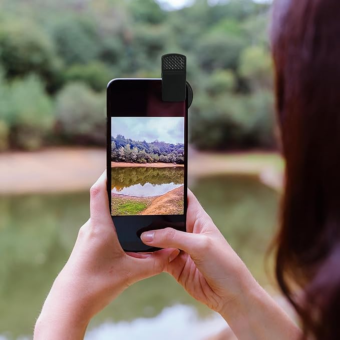 37mm CPL Filter Circular Polarizing Lens for Phone Polarizing Filter, Enhance Color Saturation, Reduce Glare, Includes CPL Lens and LensClip