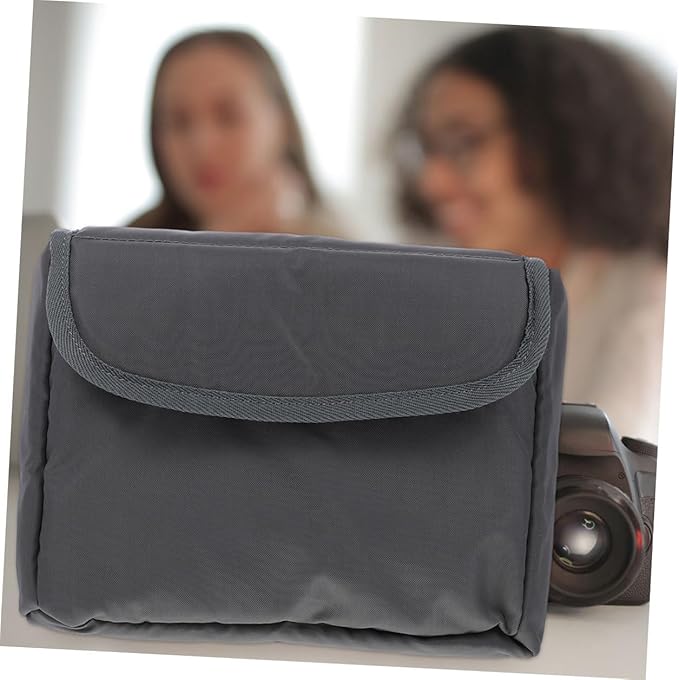Toddmomy Padded Digital Camera Bag Insert for DSLR and Mirrorless Cameras Compatible with Backpacks for Photographers Blue Large