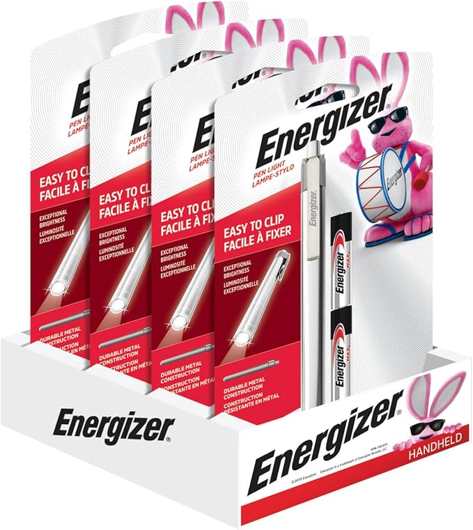Energizer Aluminum Pen LED Flashlight