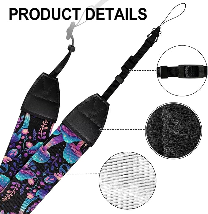 GLENLCWE Camera Strap, Camera Strap for Photographers Neck Strap Replacement Fit Most Cameras