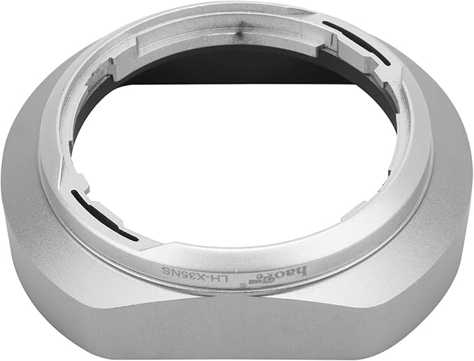 Metal Bayonet Lens Hood for Fujifilm XF 35mm F2 R WR FUJINON XF 23mm F2 R WR,XC 35mm F2,with Cap, Fuji 35mm F2 Lens Hood, Fuji 23mm F2 Lens Hood, 35mm F2 Hood, 23mm/F2 Hood, Replaces LH-XF35-2 Hood