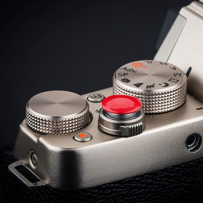 2X Camera Shutter Button Cap for A7 V A7V A7M5 A7CR A7CII ZV-E10 II ZV-E10 ZV-1 A7C A6700 A6600 A6500 A6400 A6300 A6100 A7SIII A7RII A7SII A7II A7 A7S A7R RX100VII VI V IV III EOS M10 M5 M6 Mark II