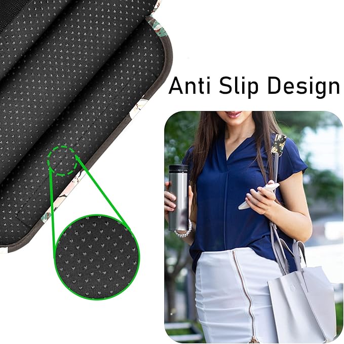 ZINZ Universal Shoulder Pad with Ultra Thick Cushion for Bag Luggage Bag Crossbody, Plus Long & Anti-Slip & Breathable,Dark Rose