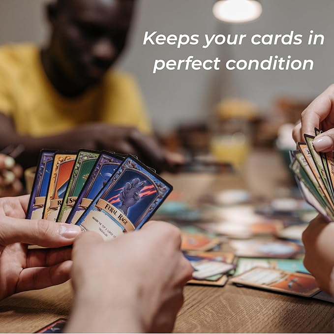 Max Protection Notched Penny Sleeves - 100ct Packs - Easy Glide Notched Card Holders- Premium, Acid-Free & Archival Safe Protection for Trading/Sports/Collectible Cards (1000 Sleeves)