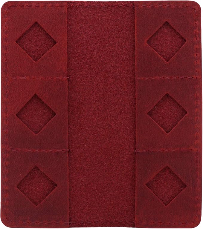 MegaGear Leather SD Card Holder with 12 Card Slots