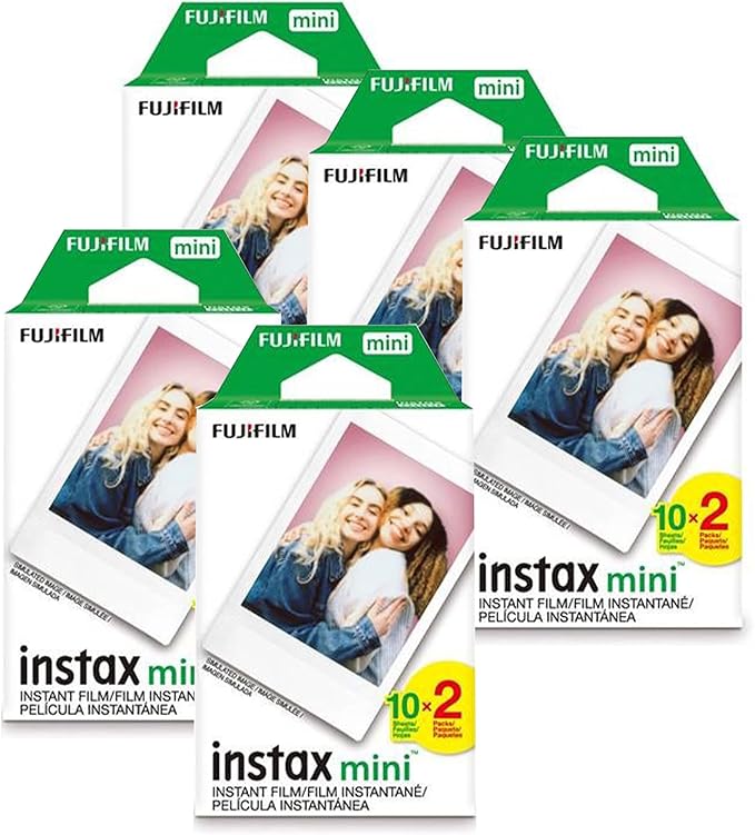 Fujifilm Instax Mini Instant Film for Fujifilm 7s 8 9 11 25 70 SP-1 SP-2 Camera Printer (100 Films)
