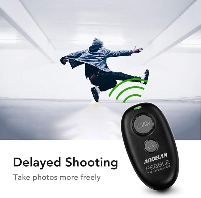 Camera Wireless Shutter Release, Remote Control Trigger Compatible with Nikon Df, Z7, Z7 II, Z6, Z9, D750, D850, D5600, Coolpix P1000, P950; Replaces Nikon MC-DC2, MC-30, MC-36A
