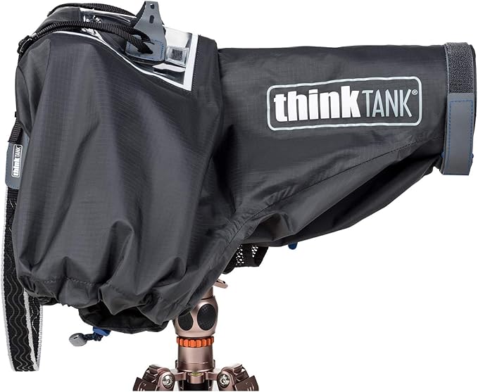 Think Tank Hydrophobia D 70-200 V3 Camera Rain Cover for DSLR and Mirrorless Cameras with 70-200mm f/2.8 Lens (Black)