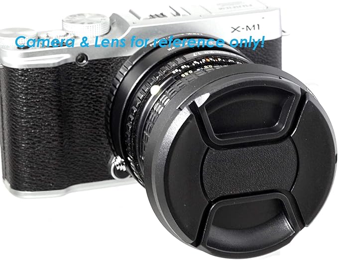 Fotasy 52mm Slim Low Profile Designed Metal Curved Metal Screw-in Lens Hood Shade for Leica Leitz Voigtlander Canon Fuji Nikon Olympus Panasonic Pentax Sony, 52 mm Hood