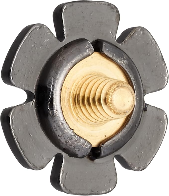 cam-in CAM9117 Soft Shutter Button, Release Button, Creative Type, Diameter 0.5 inches (12 mm) (Orange Flower)