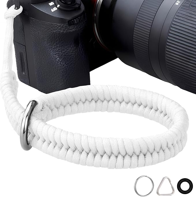 ZXZone Camera Wrist Strap for DSLR Mirrorless Camera，Camera Hand Strap with Safer Connector