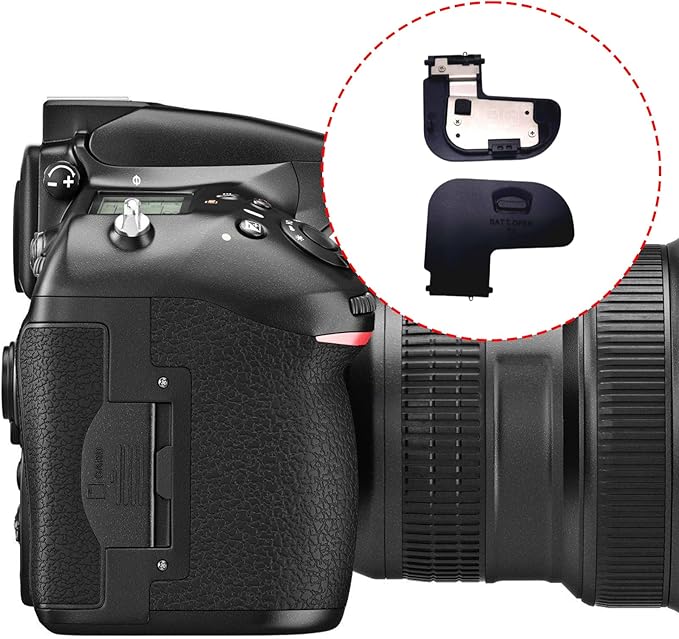 Shockproof Battery Compartment Cover Housing Anti Scratch for Camera Lightweight ABS Construction Water Design Battery Cover