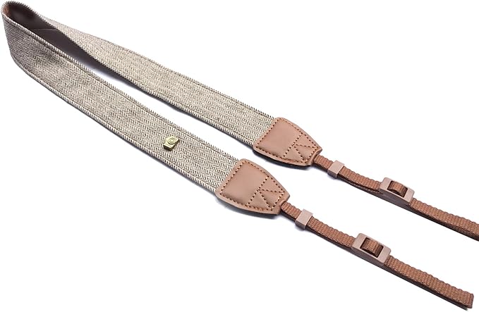 Alled Camera Neck Shoulder Belt Strap, Vintage Soft Camera Straps for Women/Men for All DSLR/Nikon/Canon/Sony/Olympus/Samsung/Pentax/Olympus