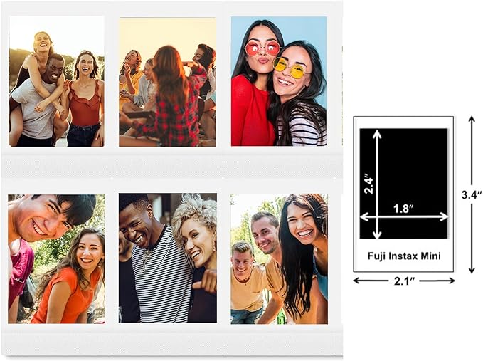 Fujifilm Instax Mini Instant Film (10 Twin Packs, 200 Total Pictures) for Instax Cameras