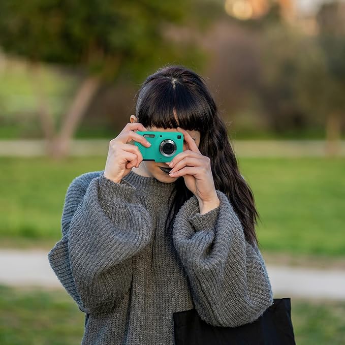 Easy Hood Camera Case for Kodak PIXPRO FZ55, Soft Silicone Cover Anti-Scratch Slim Fit FZ55 DSLR Camera Sleeve Body Skin Travel Protective Case, Green