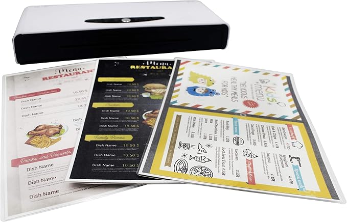 Optiazure Thermal Laminating Pouches 9"x11.5" Inches, 5mil 100Pack, Clear, Letter Size