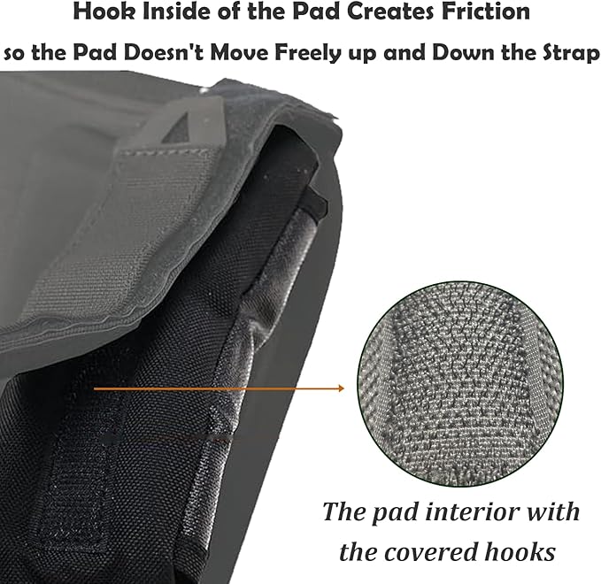2 Pack Soft Breathable Shoulder Strap Pad guitar strap pad Tactical Vest Shoulder Pad,Mesh Pads with Tactical Gear