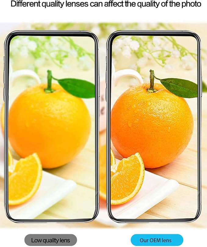 Rear Camera Lens Glass Replacement for iPhone 12 & 12Mini, GVKVGIH Back Camera Lens Replacement with Replacement with Double-Sided Adhesive & Repair Tool Kit (for 12 & 12Mini)