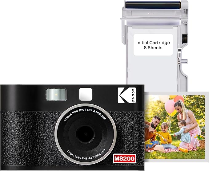Kodak Cam Mini Shot 2 ERA Black 2.1x3.4