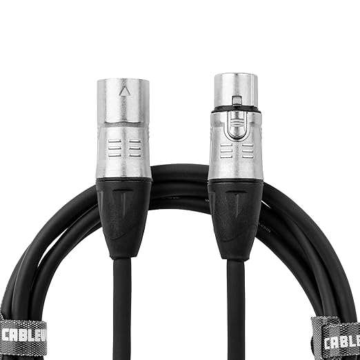 By Gator Cases Backline Series Standard 10 Foot XLR Microphone Cable, (GCWB-XLR-10)