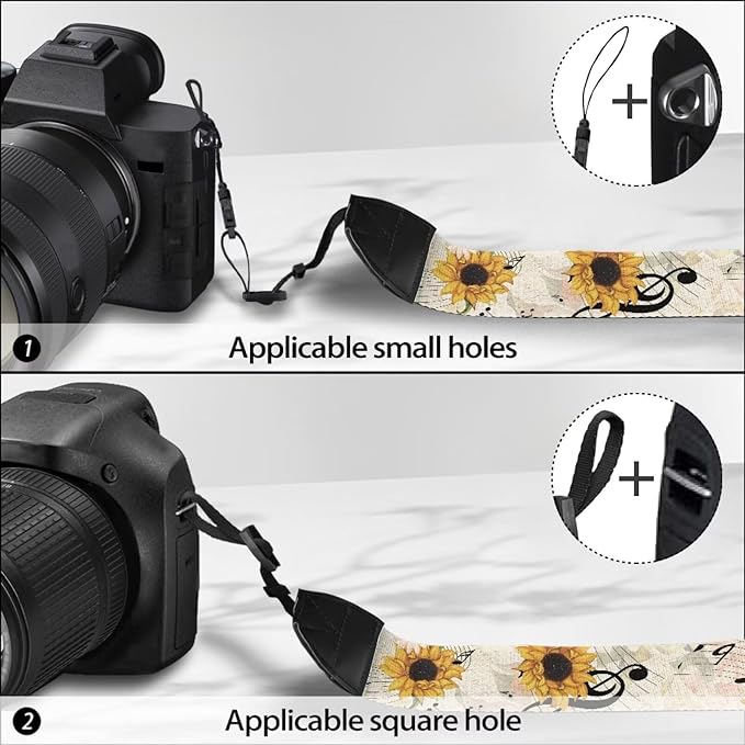 GLENLCWE Camera Strap, Camera Strap for Photographers Neck Strap Replacement Fit Most Cameras